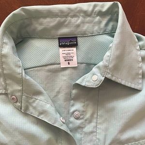 Baby Blue Patagonia Top